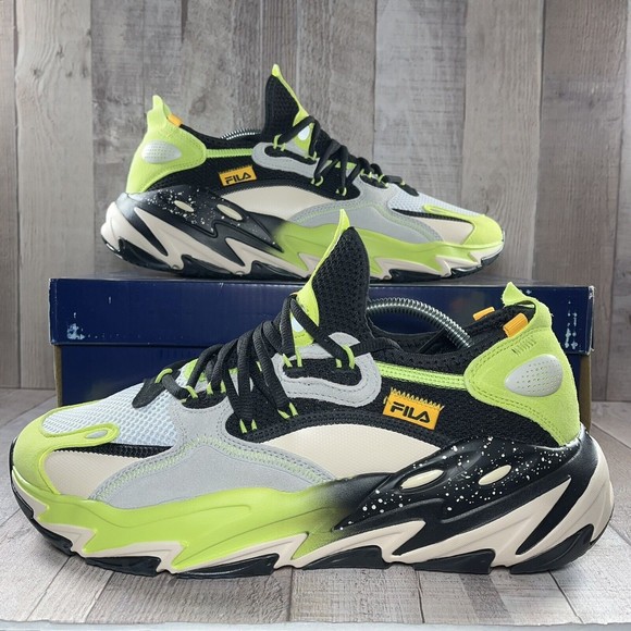 Fila Ray Tracer EVO 2 Men's Running Shoes Sharp Green Size 11 1RM01978-041 - Picture 1 of 14